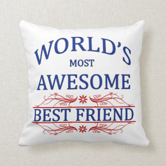 's Werelds meest Geweldige beste vriend Kussen