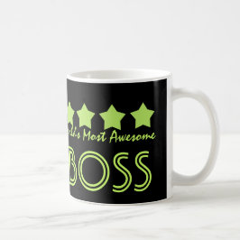 's Werelds meest Geweldige BOSS V22 LIME GROENEN s Koffiemok