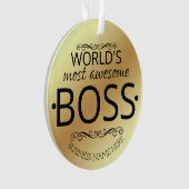 's Werelds meest geweldige cadeauorganisatie voor Ornament (voorkant)