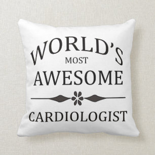 's Werelds meest Geweldige cardioloog Kussen