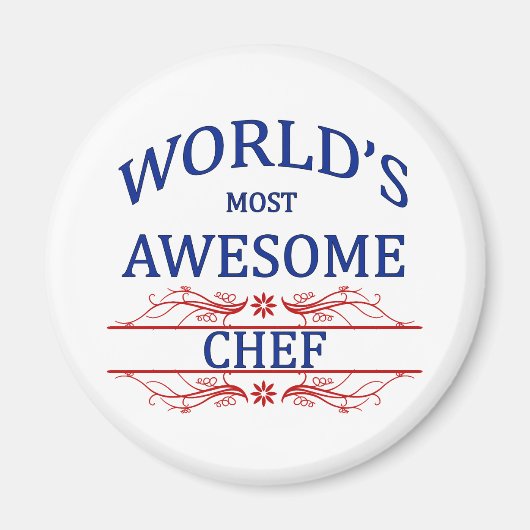 's Werelds meest Geweldige Chef Magneet (Voorkant)