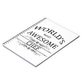 's Werelds meest Geweldige Chef Notitieboek (Linkerzijde)