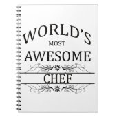 's Werelds meest Geweldige Chef Notitieboek (Voorkant)