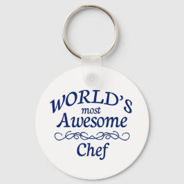 's Werelds meest Geweldige Chef Sleutelhanger