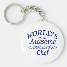 's Werelds meest Geweldige Chef Sleutelhanger