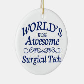 's Werelds meest Geweldige chirurgische techniek Keramisch Ornament (Rechts)