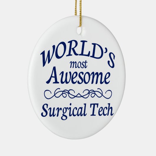 's Werelds meest Geweldige chirurgische techniek Keramisch Ornament (Rechts)