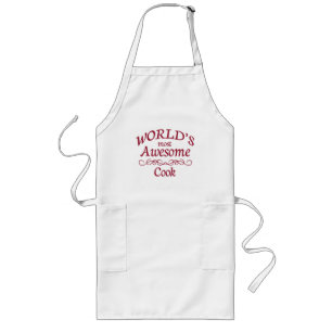 's Werelds meest Geweldige cook Lang Schort