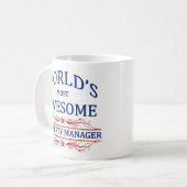 's Werelds meest Geweldige Eigendomsbeheer Koffiemok (Voorkant links)