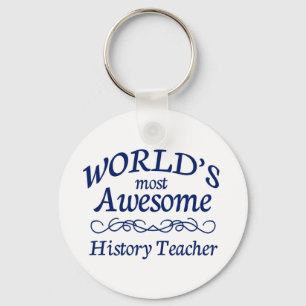 's Werelds meest Geweldige geschiedenisleraar Sleutelhanger