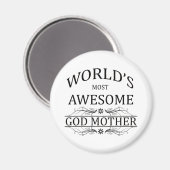 's Werelds meest Geweldige Godsmoeder Magneet (Voorkant / Achterkant)
