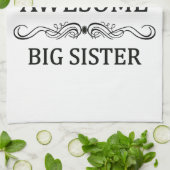 's Werelds meest Geweldige grote zuster Theedoek (Gevouwen)