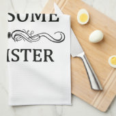 's Werelds meest Geweldige grote zuster Theedoek (Quarter Fold)