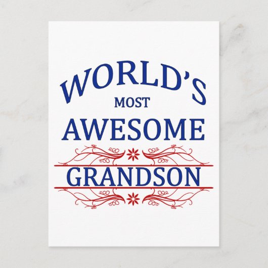's Werelds meest Geweldige kleinzoon Briefkaart (Voorkant)
