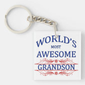's Werelds meest Geweldige kleinzoon Sleutelhanger (voorkant)