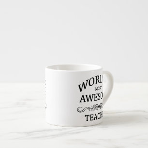 's Werelds meest Geweldige leraar Espresso Kop