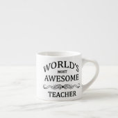 's Werelds meest Geweldige leraar Espresso Kop (Rechts)