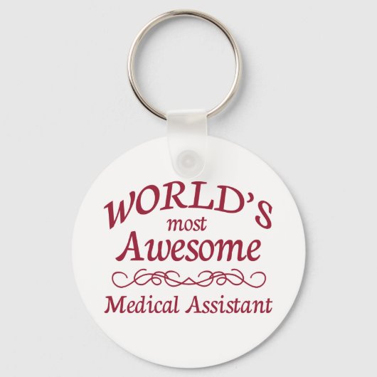 's Werelds meest Geweldige medisch assistent Sleutelhanger (Voorkant)