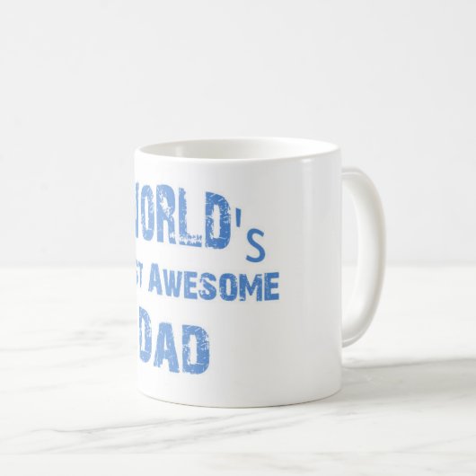 's Werelds meest Geweldige Mok van papa's (Voorkant rechts)
