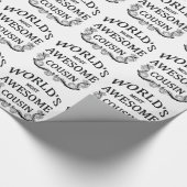 's Werelds meest Geweldige neef Cadeaupapier (Hoek)