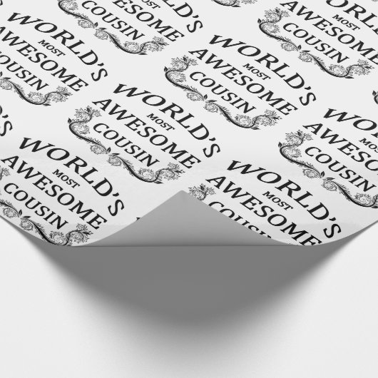 's Werelds meest Geweldige neef Cadeaupapier (Hoek)