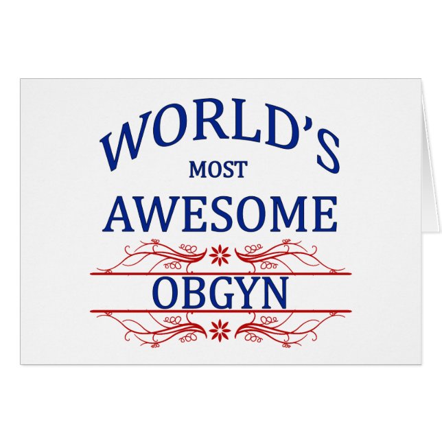 's Werelds meest Geweldige OBGYN (Voorkant Horizontaal)