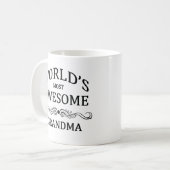 's Werelds meest Geweldige oma Koffiemok (Voorkant links)