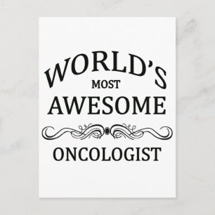 's Werelds meest Geweldige oncoloog Briefkaart