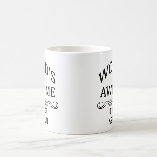 's Werelds meest Geweldige onderwijsassistent Koffiemok (Center)