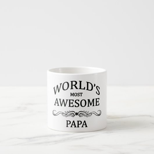 's Werelds meest Geweldige Papa Espresso Kop (Voorkant)
