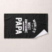 's Werelds meest Geweldige papa-pater cadeau Handdoek (Handdoek)