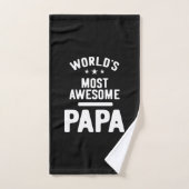 's Werelds meest Geweldige papa-pater cadeau Handdoek (Handdoek)