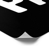 's Werelds meest Geweldige papa-pater cadeau Poster (Hoek)