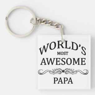 's Werelds meest Geweldige Papa Sleutelhanger