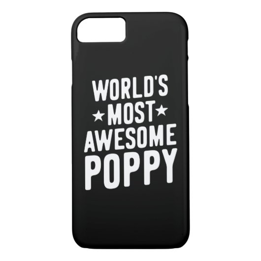 's Werelds meest Geweldige papaver | vader opa Case-Mate iPhone Case (Achterkant)