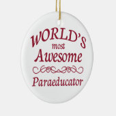 's Werelds meest Geweldige paradocent Keramisch Ornament (Rechts)