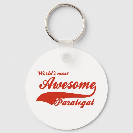 's Werelds meest Geweldige paralegal Sleutelhanger (Voorkant)