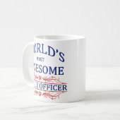 's Werelds meest Geweldige politieagent Koffiemok (Voorkant links)