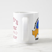 's Werelds meest Geweldige postdrager Grote Koffiekop (Achterkant)