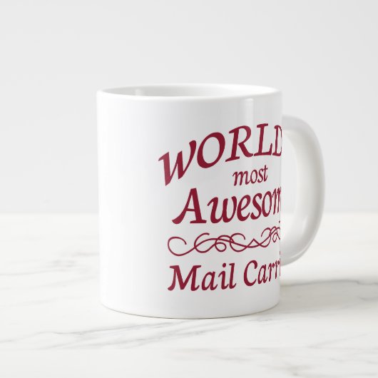 's Werelds meest Geweldige postdrager Grote Koffiekop (Voorkant rechts)