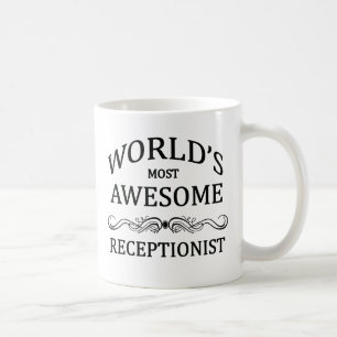 's Werelds meest Geweldige receptioniste Koffiemok