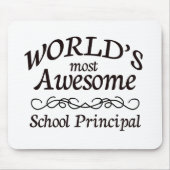 's Werelds meest Geweldige schoolhoofd Muismat (Voorkant)