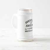 's Werelds meest Geweldige schoonmaakster Bierpul (Voorkant links)