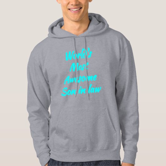 's Werelds meest Geweldige schoonzoon - Cool Hoodie (Voorkant)