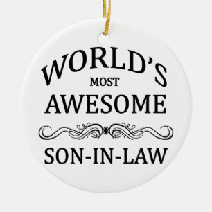 's Werelds meest Geweldige schoonzoon Keramisch Ornament