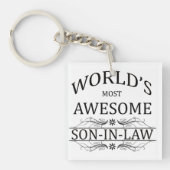 's Werelds meest Geweldige schoonzoon Sleutelhanger (voorkant)