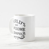 's Werelds meest Geweldige Scorpio Koffiemok (Voorkant links)