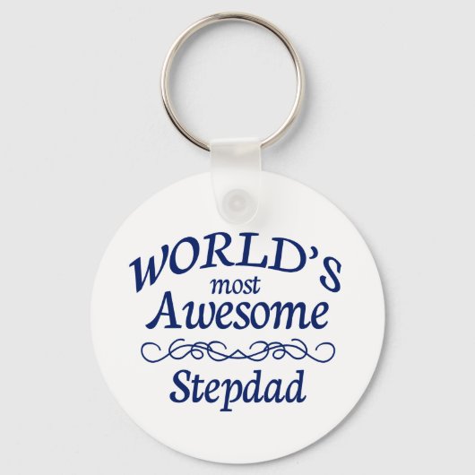 's Werelds meest Geweldige Stepdad Sleutelhanger (Voorkant)