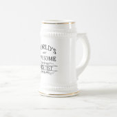 's Werelds meest Geweldige tandarts Bierpul (Voorkant rechts)