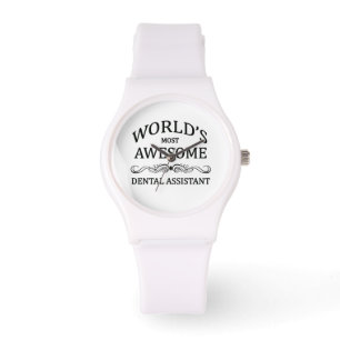 's Werelds meest Geweldige tandheelkundige assiste Horloge